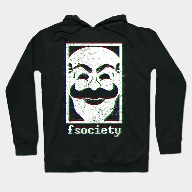 F-Society Hoodie by BrayInk